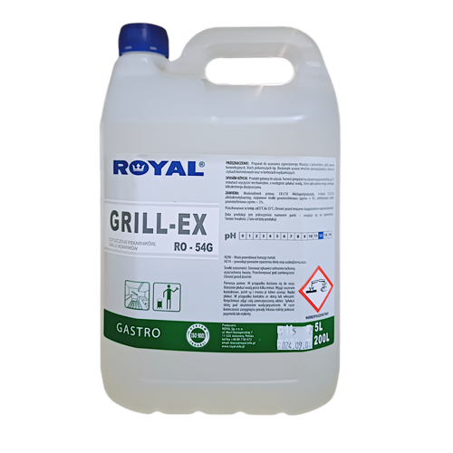 Płyn do czyszczenia grilli i piekarników Grill-Ex Royal 5 l